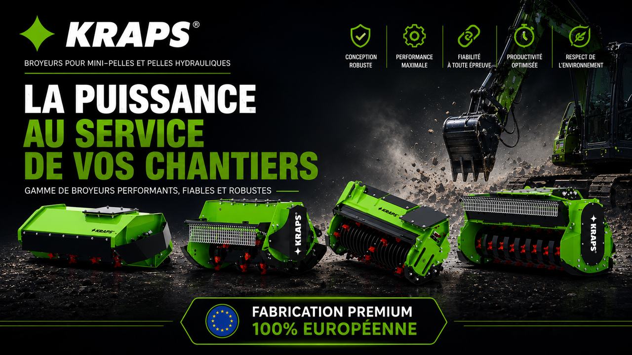 KRAPS - La puissance au service de vos chantiers